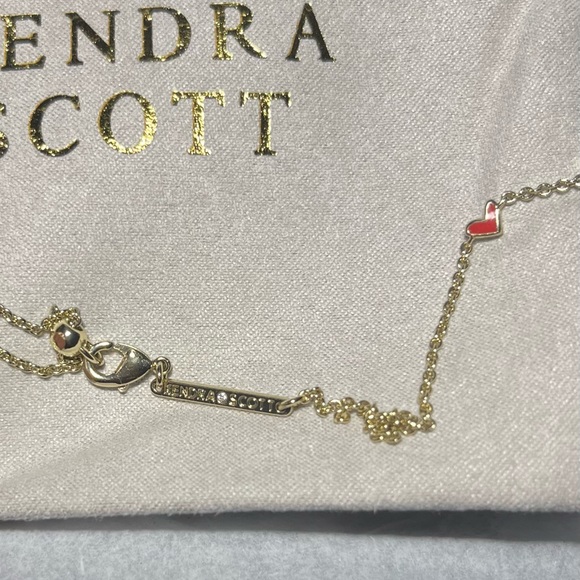 •••SOLD•••NWT Kendra Scott Haven Heart Gold Strand Necklace in Multi Mix - Picture 11 of 11